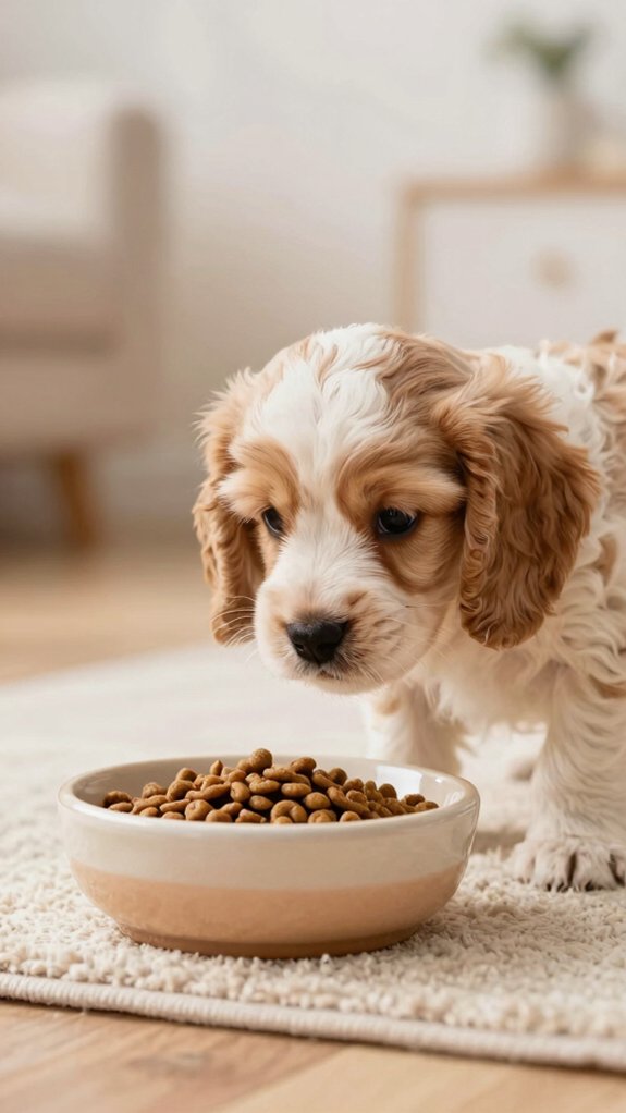 consistent puppy feeding schedule