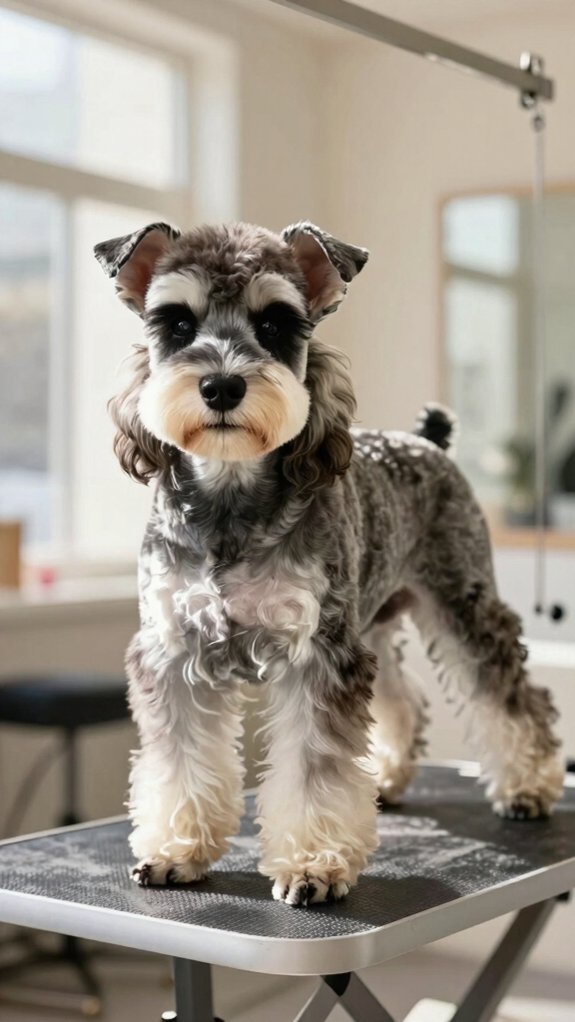 crisp show ring schnauzer trim