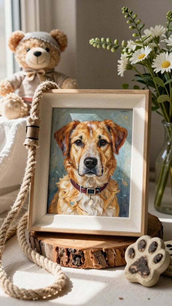 custom dog portrait artwork