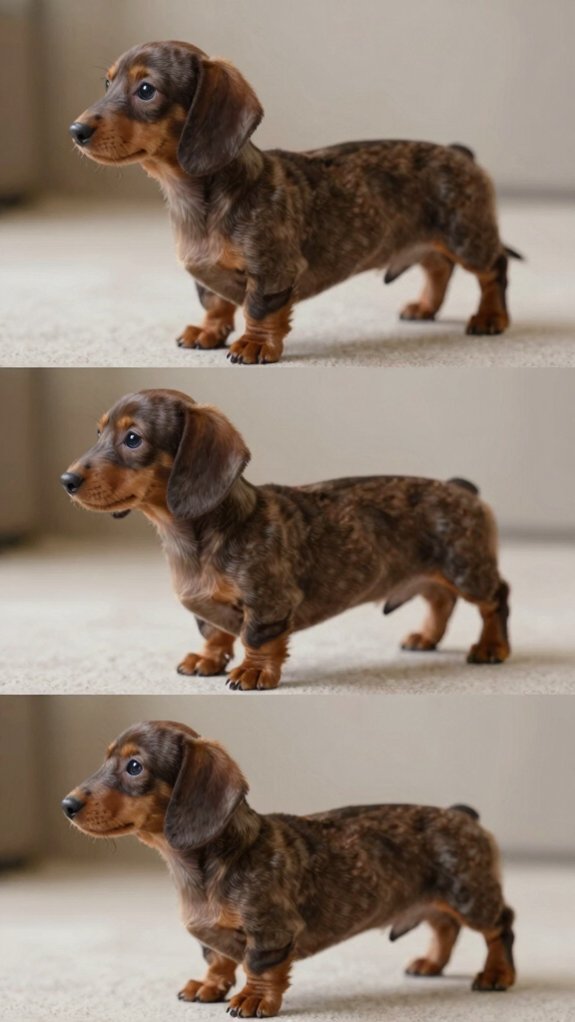dachshund 5 6 month growth