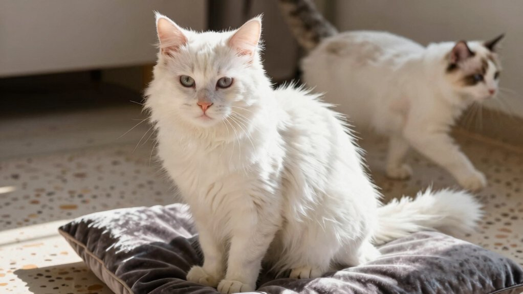 elegant energetic turkish angoras