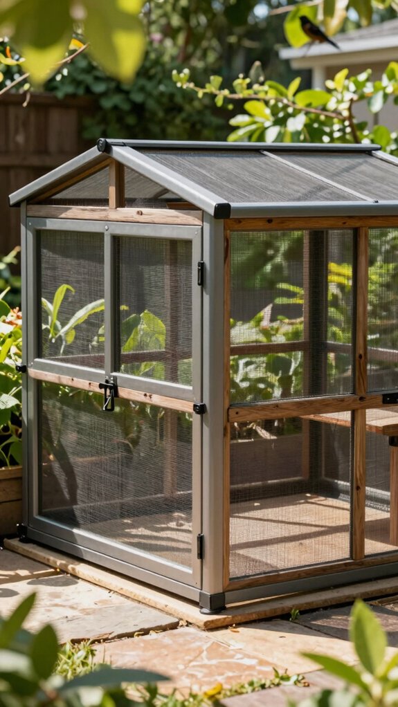 escape proof catio construction