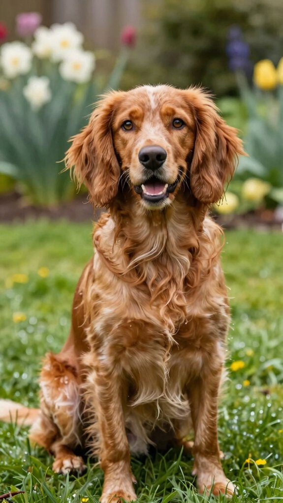 friendly people focused spaniel companion