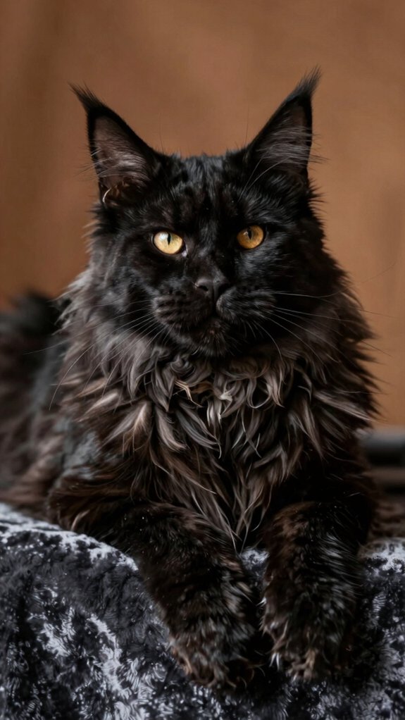 gentle black maine coon care