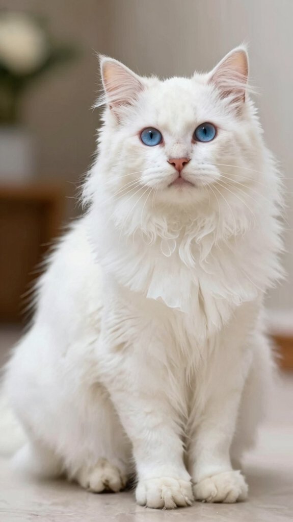 gentle brushing for silk coat
