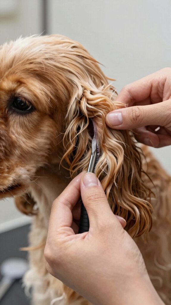 inspect ears weekly gently