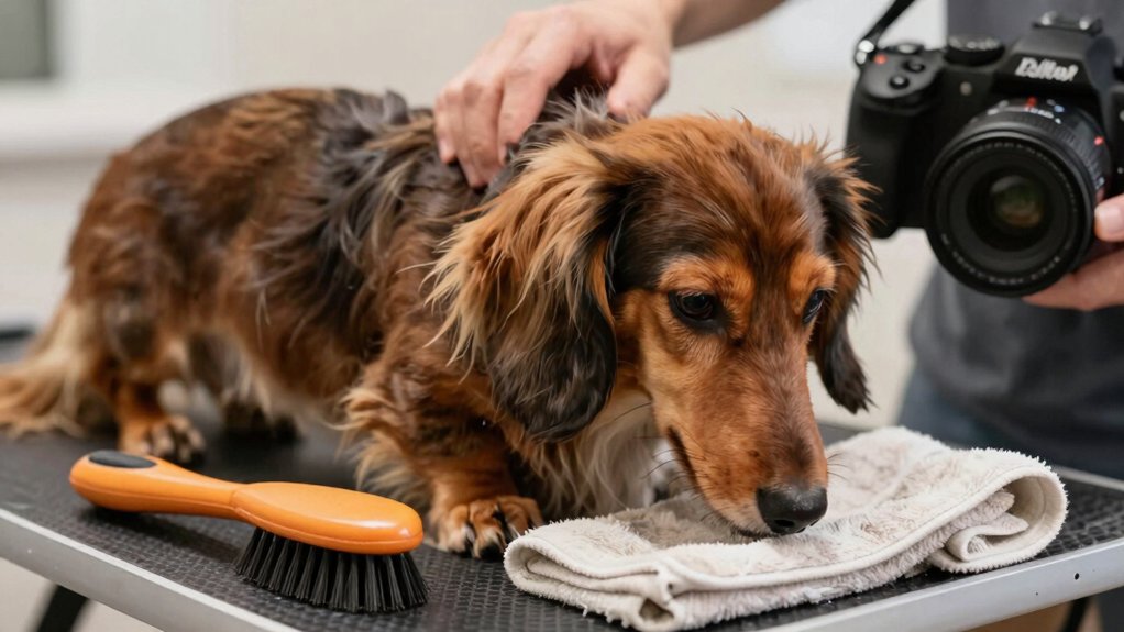 long haired dachshund grooming guide
