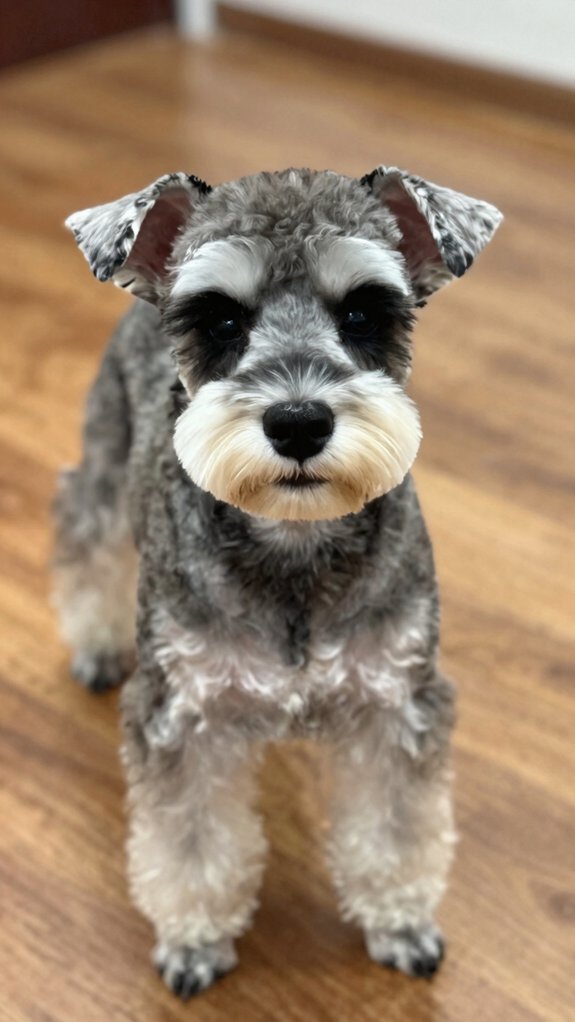 low maintenance mini schnauzer trim