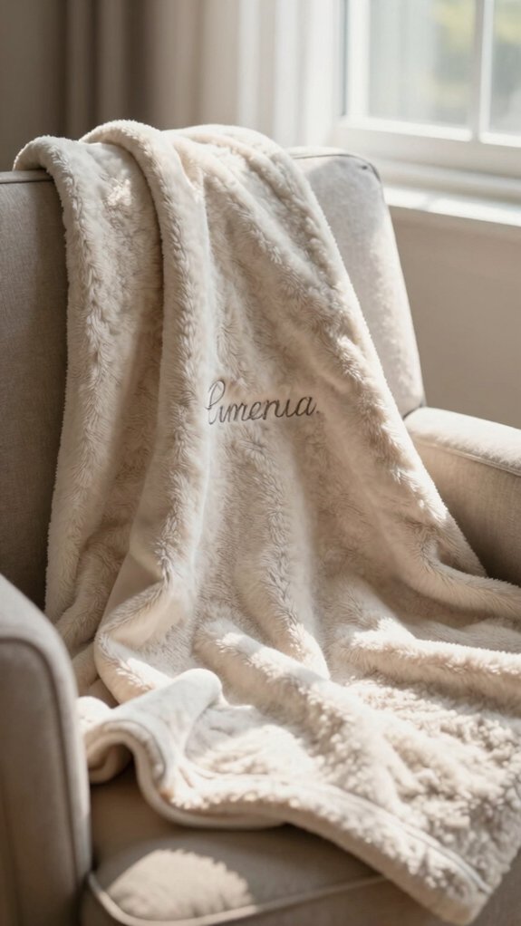 personalized pet keepsake blanket
