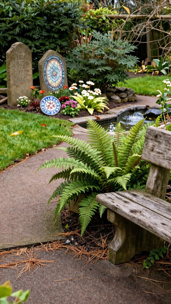personalized pet memorial garden