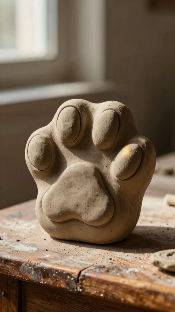 preserve paw pad texture