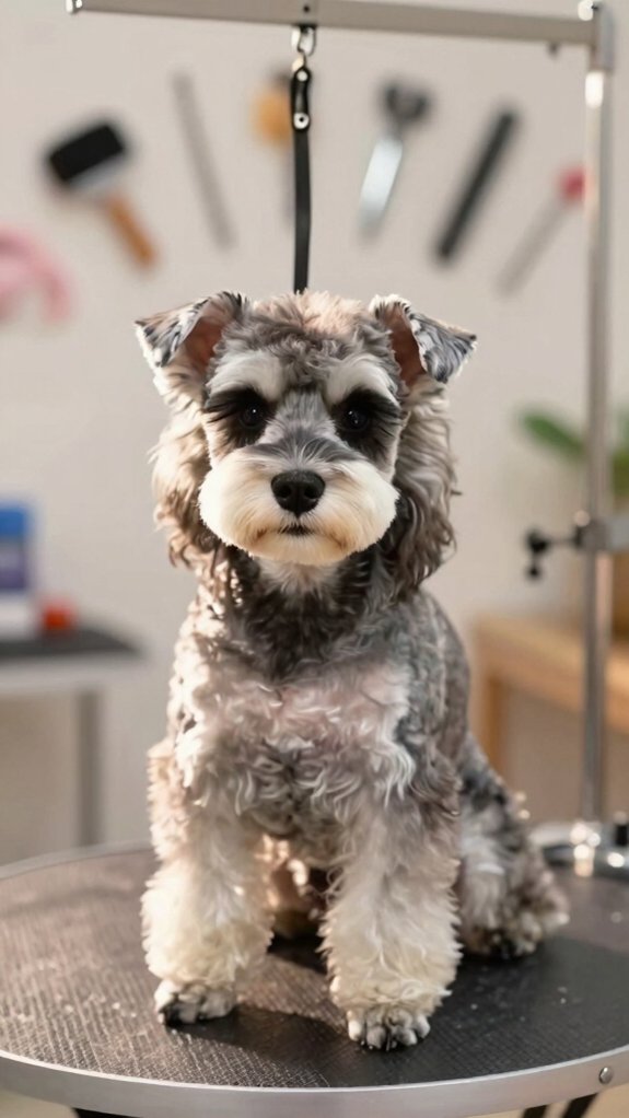 prevent tangles with weekly brushing