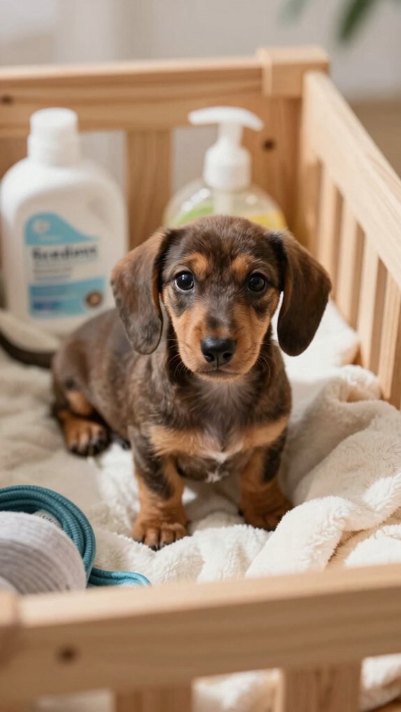 puppy routine and toilet breaks