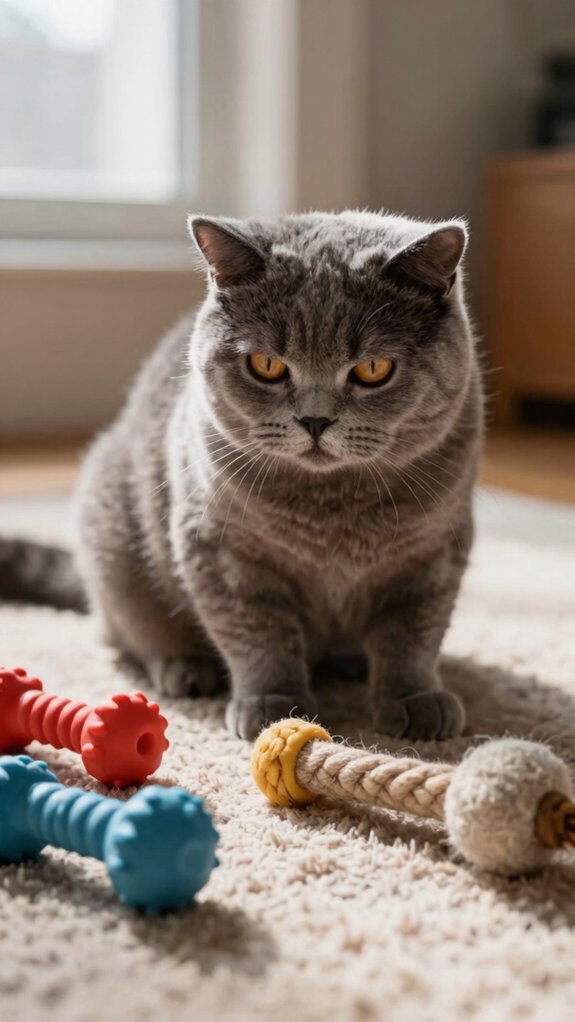 quiet stalking enrichment toys