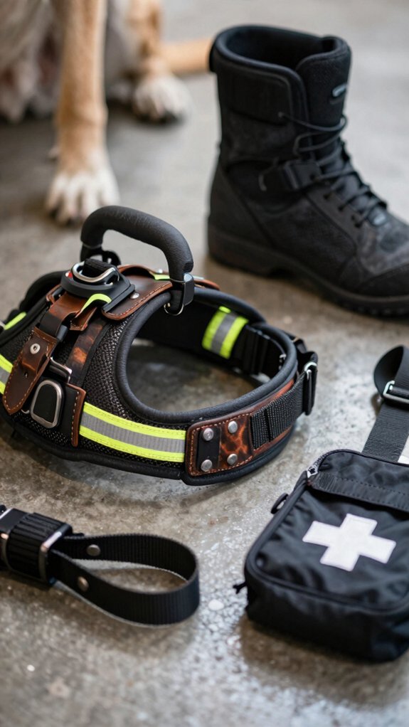 reflective night safety gear