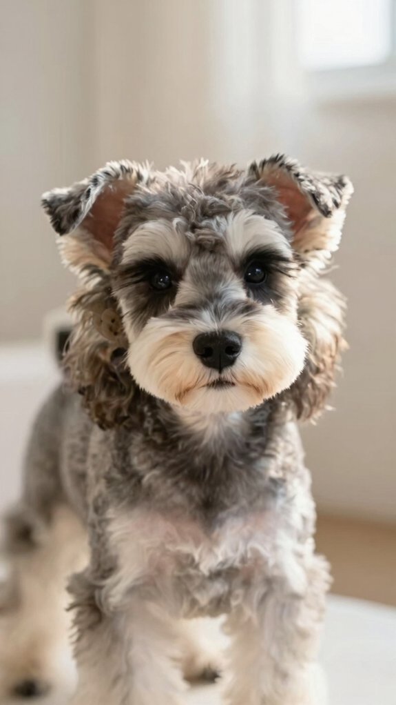 rounded face full leg trim