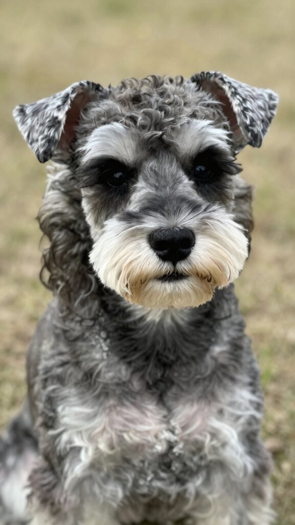 schnauzer traditional beard cut