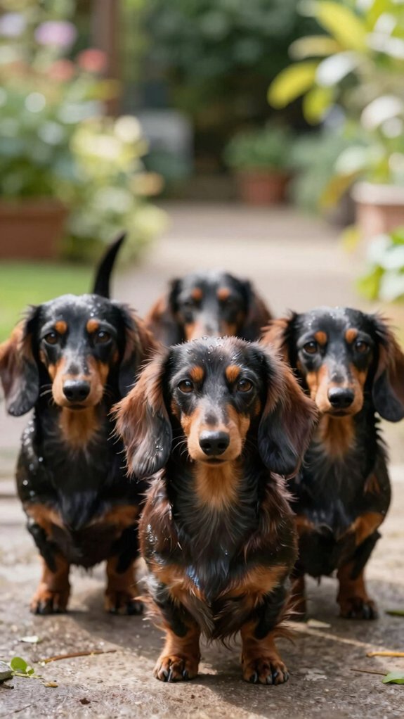 silky coat calm loyal