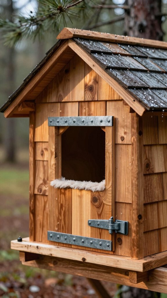 waterproof cat shelter bedding