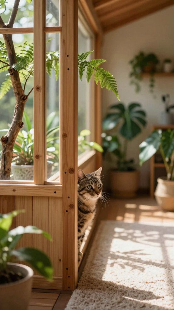 weatherproof cedar catio retreat