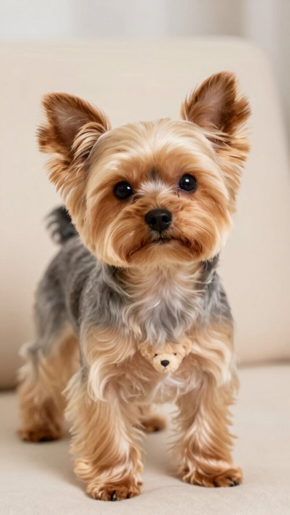 yorkie teddy bear trim length